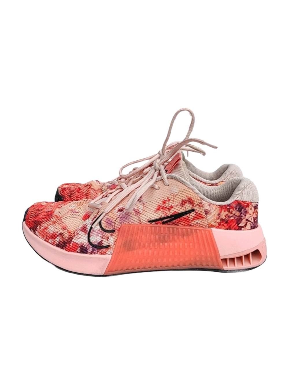 Nike Metcon 9 AMP NBY Women's Size 9.5 Coral Magic Gym Training Shoes HJ6210-600 - Picture 7 of 16
